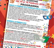 CARNEVALE SELARGINO – SELARGIUS – 10 e 18 FEBBRAIO 2018