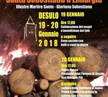 SA FESTA DE SANTU SOBOSTIANU D’ENNARGIU – DESULO- 19-20 GENNAIO 2018