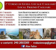 2° CORSO DI GUIDA LOCALE CAGLIARI – 3-18 MARZO 2018