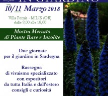 PRIMAVERA IN GIARDINO – MILIS- 10-11 MARZO 2018