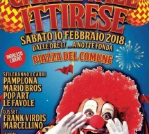 CARNEVALE ITTIRESE – ITTIRI – SABATO 10 FEBBRAIO 2018