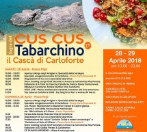 17° SAGRA DEL CUS CUS TABARCHINO -CARLOFORTE – 28-29 APRILE 2018