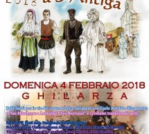 SU CARRUZU A S’ANTIGA – GHILARZA – DOMENICA 4 FEBBRAIO 2018