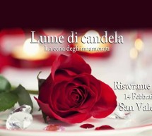 CENA AL LUME DI CANDELA DI SAN VALENTINO – RISTORANTE LA SCALA- HOTEL SARDEGNA – CAGLIARI – MERCOLEDI 14 FEBBRAIO 2018