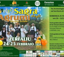 SAGRA DEGLI AGRUMI – ZERFALIU – 24-25 FEBBRAIO 2018