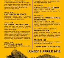 PASQUETTA NEL BORGO – AGGIUS – LUNEDI 2 APRILE 2018