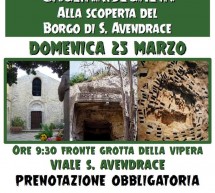 ALLA SCOPERTA DEL BORGO DI S.AVENDRACE-  CAGLIARI – DOMENICA 25 MARZO 2018