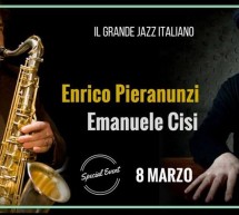 ENRICO PIERANUNZI & EMANUELE CISI – BFLAT – CAGLIARI – GIOVEDI 8 MARZO 2018