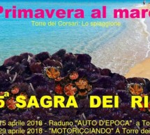 SAGRA DEI RICCI – TORRE DEI CORSARI – DOMENICA 15 e 29 APRILE 2018