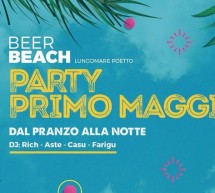 PARTY PRIMO MAGGIO – BEER BEACH – QUARTU SANT’ELENA – MARTEDI 1 MAGGIO 2018