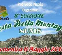 8° EDIZIONE FESTA DELLA MONTAGNA – NUXIS – DOMENICA 6 MAGGIO 2018