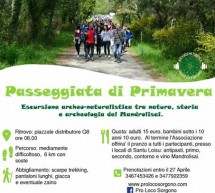 PASSEGGIATA DI PRIMAVERA- SORGONO – DOMENICA 29 APRILE 2018