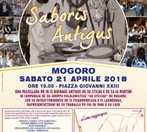 SABORIS ANTIGUS – MOGORO – SABATO 21 APRILE 2018