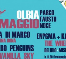 CONCERTO PRIMO MAGGIO – OLBIA – MARTEDI 1 MAGGIO 2018