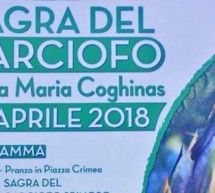 SAGRA DEL CARCIOFO – SANTA MARIA COGHINAS – MERCOLEDI 25 APRILE 2018