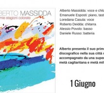 ALBERTO MASSIDDA – LE MIE STAGIONI COLORATE – BFLAT -CAGLIARI – VENERDI 1 GIUGNO 2018