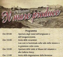 5° EDIZIONE IL MARE PRODUCE – BUGGERRU – DOMENICA 3 GIUGNO 2018