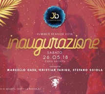 INAUGURAZIONE NUOVO JINNY BEACH – QUARTU SANT’ELENA – SABATO 26 MAGGIO 2018