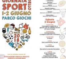 GIORNATA DELLO SPORT – MILIS – 1-2 GIUGNO 2018