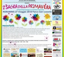 SAGRA DELLA PRIMAVERA – NURAMINIS – DOMENICA 27 MAGGIO 2018