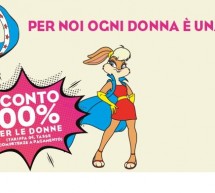 PROMOZIONE SUPER DONNA CON TIRRENIA, 100% SCONTO PER TUTTE LE DONNE