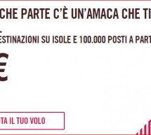 100.000 VOLI A PARTIRE DA 9 € IN TUTTA EUROPA CON VOLOTEA