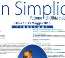 FESTA DI SAN SIMPLICIO – OLBIA – 10-15 MAGGIO 2018