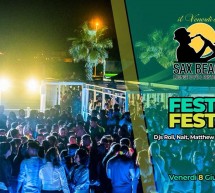 FESTA FESTA – SAX BEACH -QUARTU SANT’ELENA – VENERDI 8 GIUGNO 2018