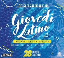 GIOVEDI LATINO – FRONTEMARE – QUARTU SANT’ELENA – GIOVEDI 28 GIUGNO 2018