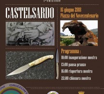 MOSTRA DEL COLTELLO ARTIGIANALE SARDO – CASTELSARDO – SABATO 16 GIUGNO 2018