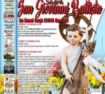 SAGRA DI SAN GIOVANNI BATTISTA – SAN GIOVANNI SUERGIU – 22-24 GIUGNO 2018