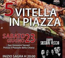 5° SAGRA DELLA VITELLA IN PIAZZA- SASSARI – SABATO 23 GIUGNO 2018