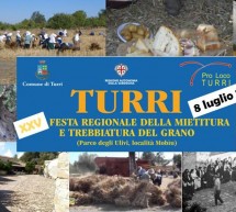 XXV FESTA REGIONALE DELLA MIETITURA E TREBBIATURA DEL GRANO  -TURRI – DOMENICA 8 LUGLIO 2018