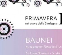 PRIMAVERA NEL CUORE DELLA SARDEGNA – BAUNEI – 9-10 GIUGNO 2018