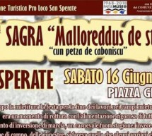 SAGRA DEI MALLOREDDUS DE STUA – SAN SPERATE – SABATO 16 GIUGNO 2018