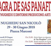 17° SAGRA DE SAS PANAFITTAS – NUGHEDU SAN NICOLO’ – 29-30 GIUGNO 2018