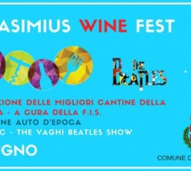 VILLASIMIUS WINE FEST – VILLASIMIUS – SABATO 9 GIUGNO 2018