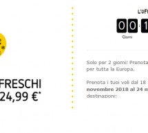 50.000 POSTI PER VOLARE D’INVERNO A PARTIRE DA 24,99 € CON VUELING