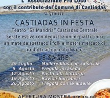 CASTIADAS IN FESTA – TUTTE LE SAGRE DELL’ESTATE 2018