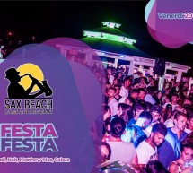 FESTA FESTA – SAX BEACH – QUARTU SANT’ELENA – VENERDI 20 LUGLIO 2018