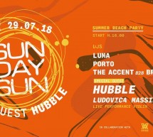 SUNDAY SUN – IS FRADIS BEACH CLUB – CALA SINZIAS – DOMENICA 29 LUGLIO 2018