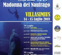 FESTA DELLA MADONNA DEL NAUFRAGO – VILLASIMIUS – 14-15 LUGLIO 2018