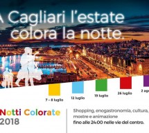 NOTTI COLORATE – LA NOTTE AZZURRA – CAGLIARI – GIOVEDI 12 LUGLIO 2018