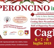 PEPERONCINO IN FESTA – CAGLIARI – 6-7-8 LUGLIO 2018