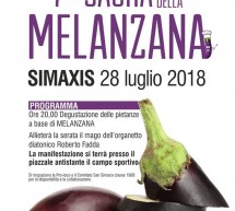 7° SAGRA DELLA MELANZANA- SIMAXIS – SABATO 28 LUGLIO 2018