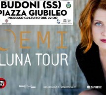 NOEMI IN CONCERTO – BUDONI – MERCOLEDI 25 LUGLIO 2018