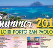 CALENDARIO EVENTI ESTATE 2018 A LOIRI PORTO SAN PAOLO