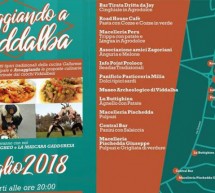 P…ASSAGGIANDO A VIDDALBA – SABATO 21 LUGLIO 2018