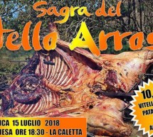 SAGRA DEL VITELLO ARROSTO -LA CALETTA-  SINISCOLA – DOMENICA 15 LUGLIO 2018