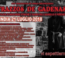 TRAZZOS DE CADENAS – SINDIA – SABATO 21 LUGLIO 2018